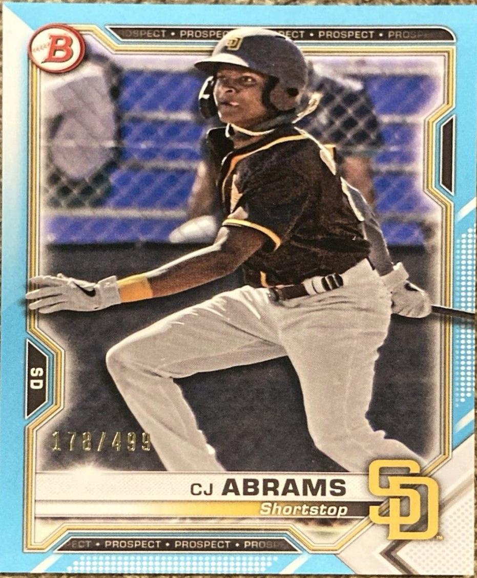 CJ Abrams [Sky Blue] #BP-14