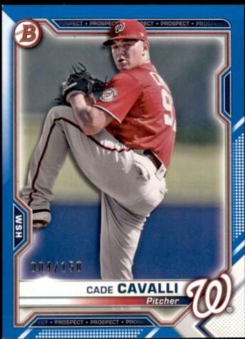 Cade Cavalli [Blue] #BP-99