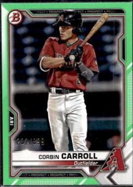 Corbin Carroll [Neon Green] #BP-142