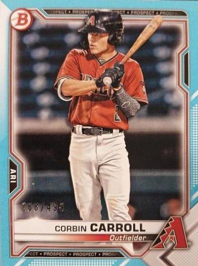 Corbin Carroll [Sky Blue] #BP-142