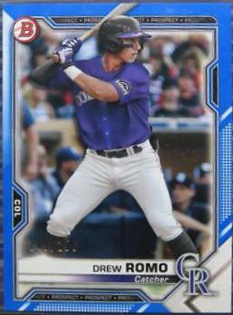 Drew Romo [Blue] #BP-126