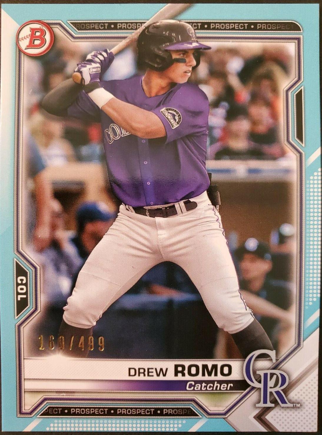 Drew Romo [Sky Blue] #BP-126