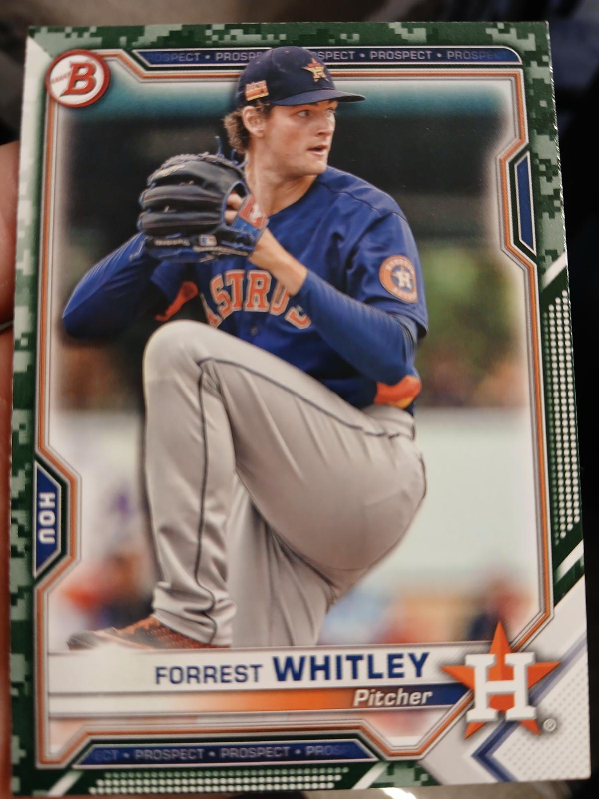 Forrest Whitley [Camo] #BP-9