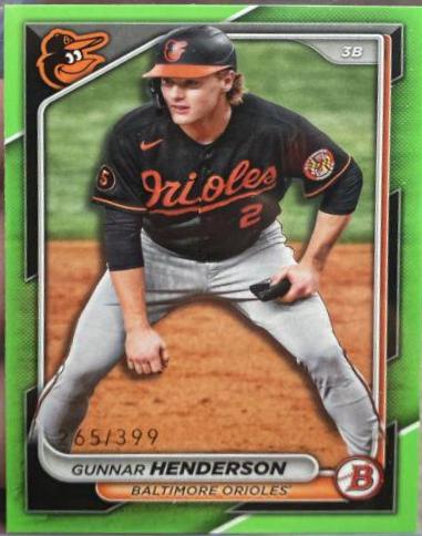 Gunnar Henderson [Neon Green] #BP-49
