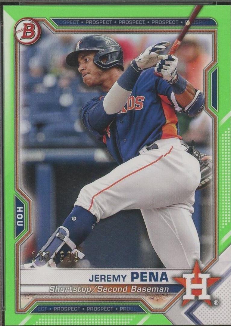 Jeremy Pena [Neon Green] #BP-11