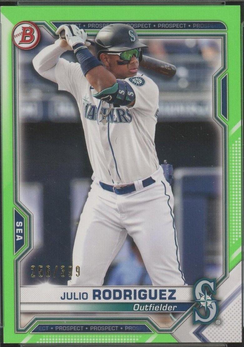 Julio Rodriguez [Neon Green] #BP-86