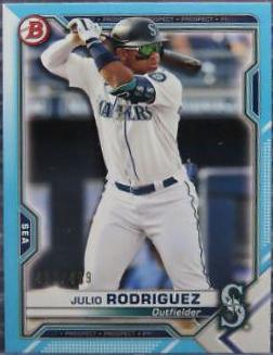 Julio Rodriguez [Sky Blue] #BP-86