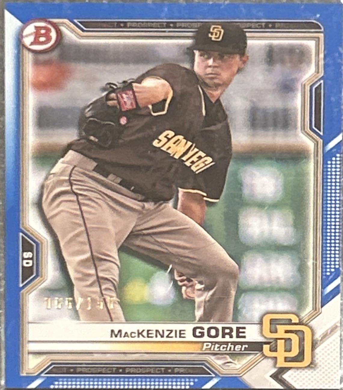 MacKenzie Gore [Blue] #BP-105