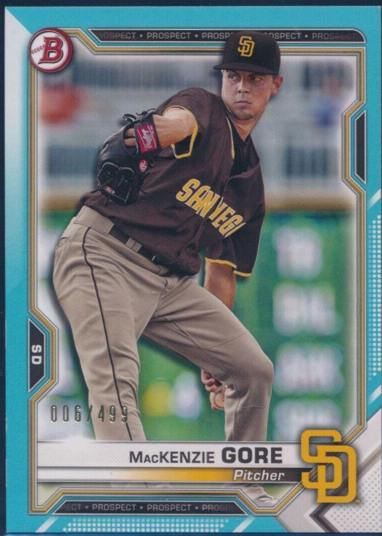 MacKenzie Gore [Sky Blue] #BP-105
