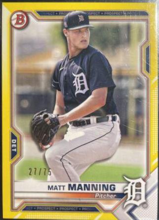 Matt Manning [Yellow] #BP-111