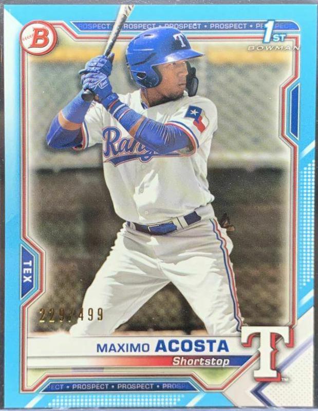 Maximo Acosta [Sky Blue] #BP-7