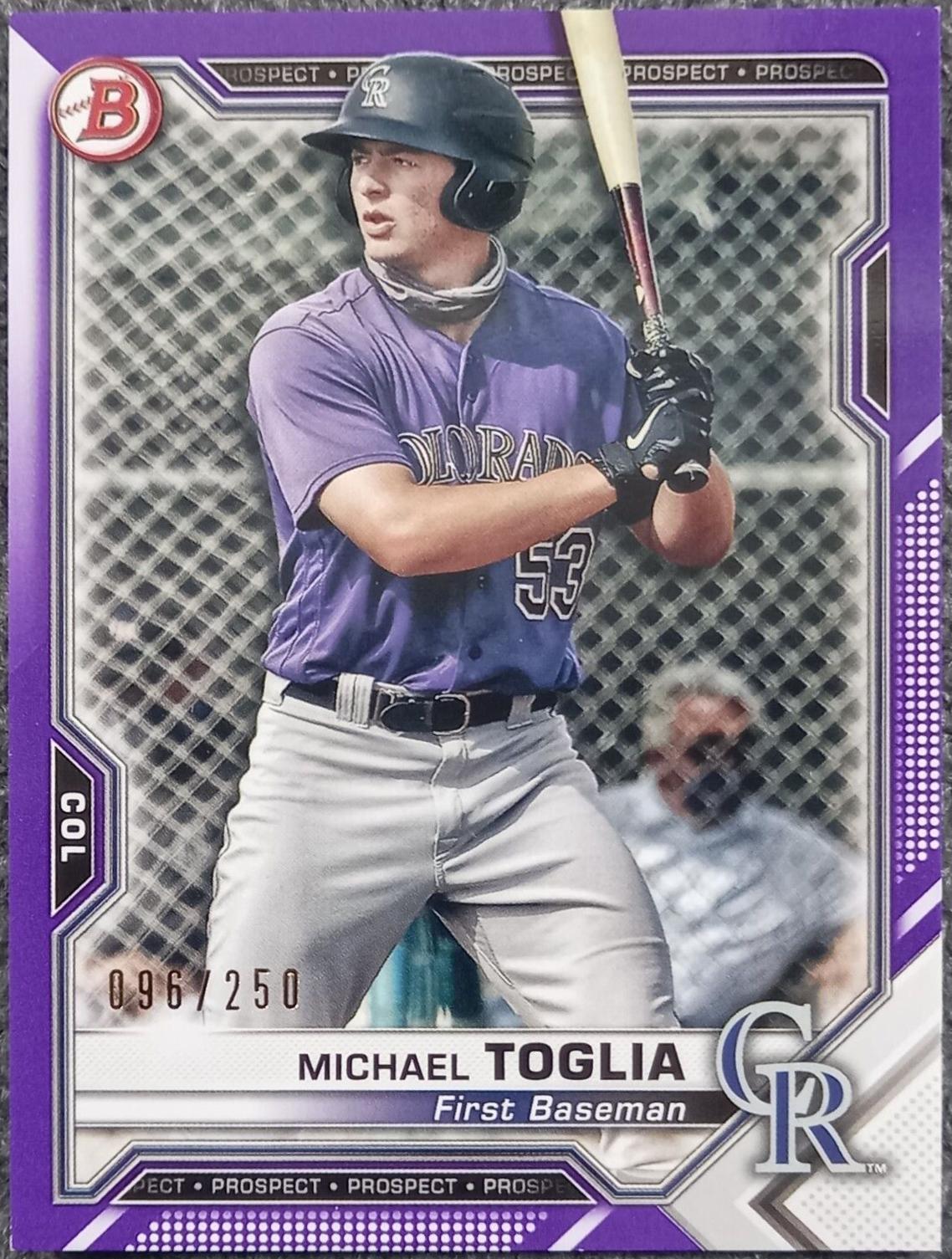 Michael Toglia [Purple] #BP-137