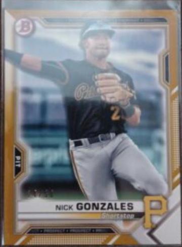 Nick Gonzales [Gold] #BP-34