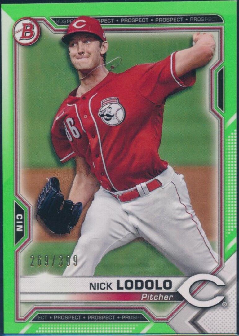 Nick Lodolo [Neon Green] #BP-20