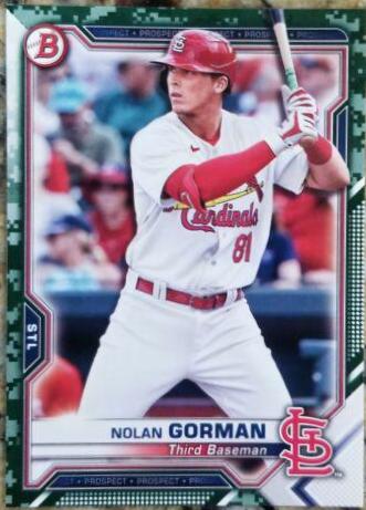 Nolan Gorman [Camo] #BP-90