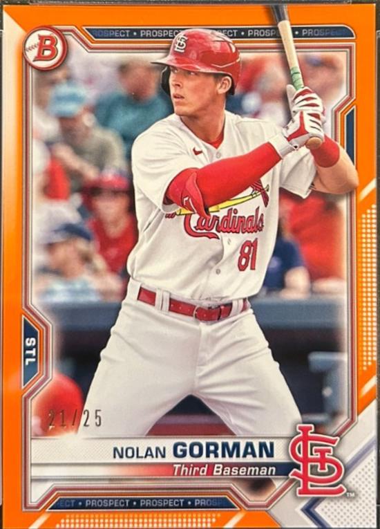 Nolan Gorman [Orange] #BP-90