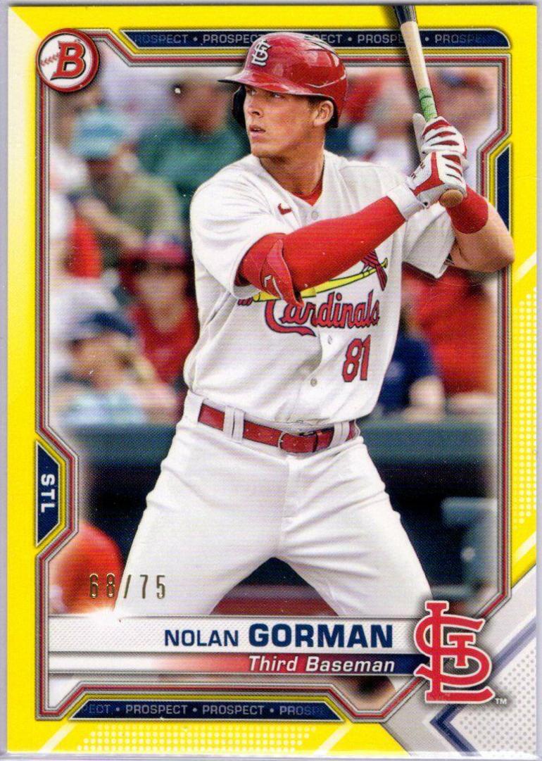 Nolan Gorman [Yellow] #BP-90