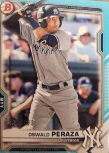 Oswald Peraza [Sky Blue] #BP-50