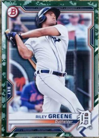 Riley Greene [Camo] #BP-4