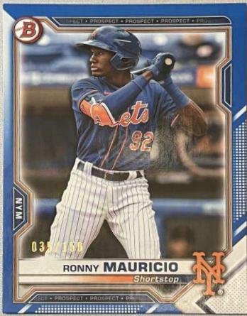 Ronny Mauricio [Blue] #BP-23