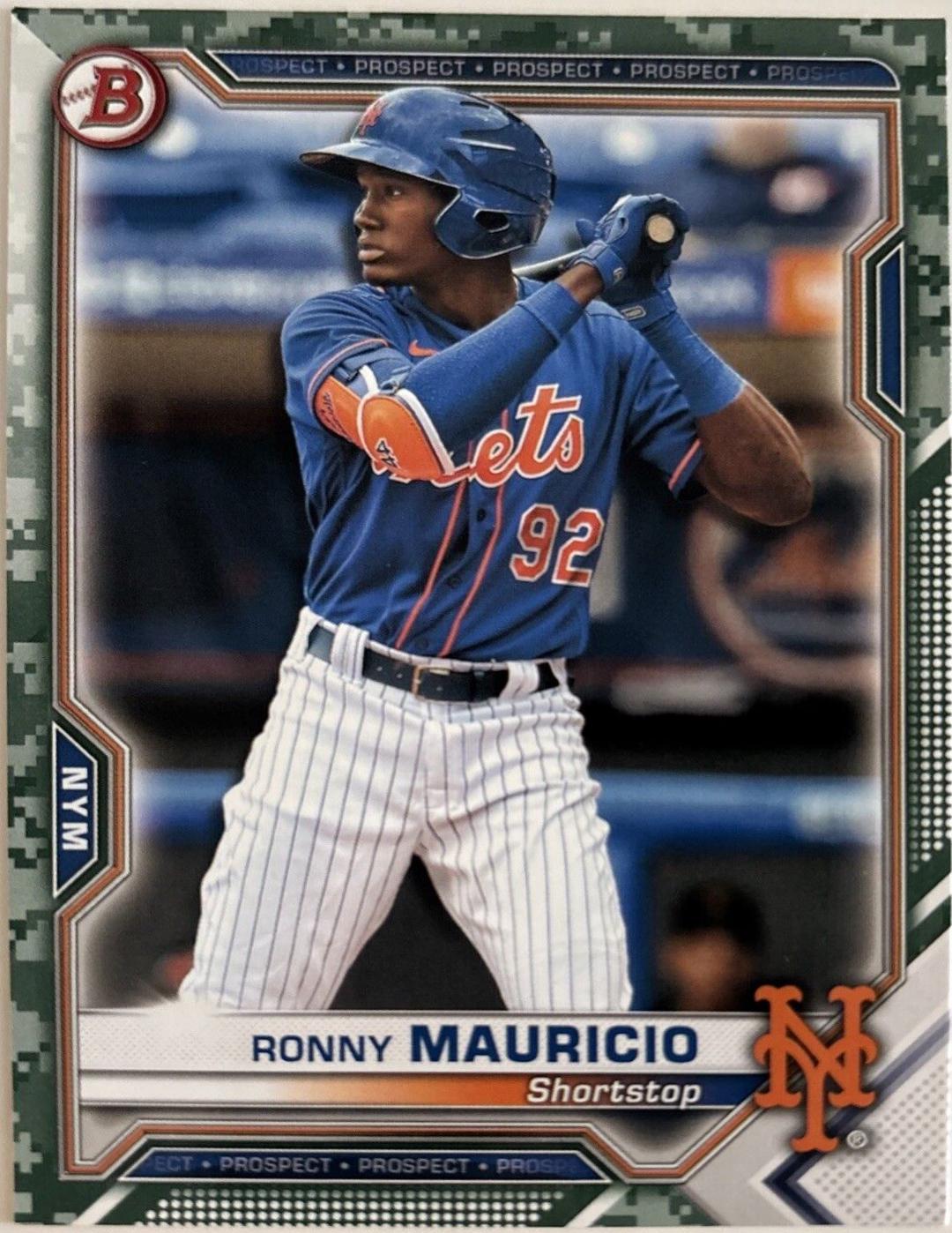 Ronny Mauricio [Camo] #BP-23