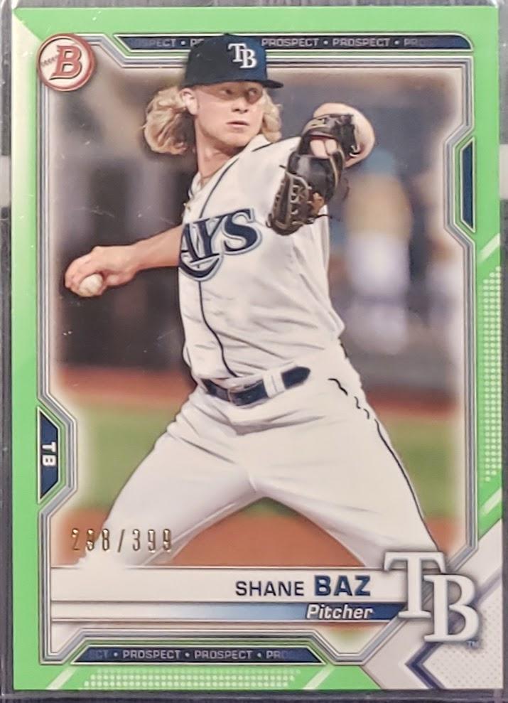 Shane Baz [Neon Green] #BP-134