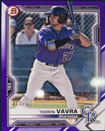 Terrin Vavra [Purple] #BP-100