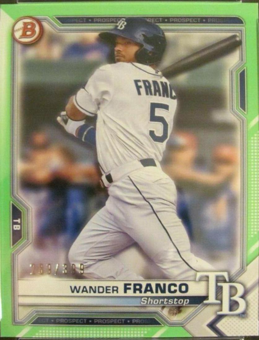 Wander Franco [Neon Green] #BP-57