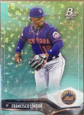 Francisco Lindor [Aqua Ice Foilboard] #65