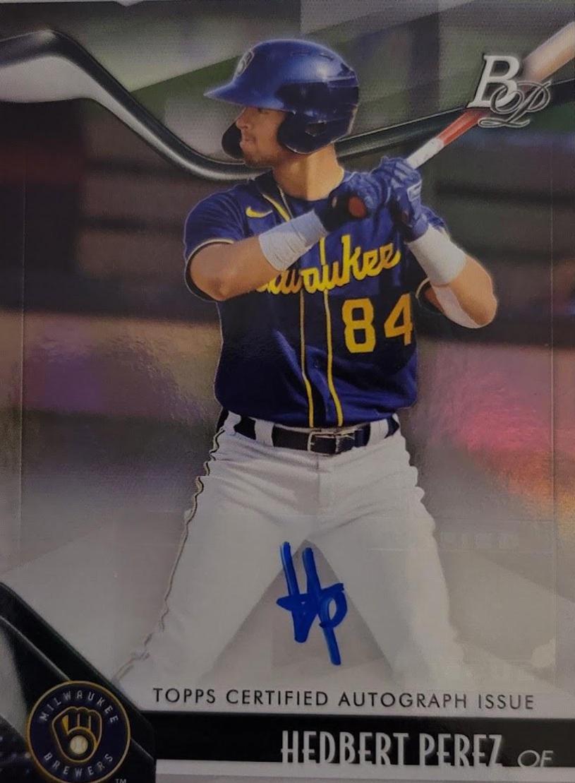 Hedbert Perez [Autograph] #top-33