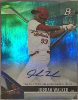 Jordan Walker [Green Autograph] #TOP-34