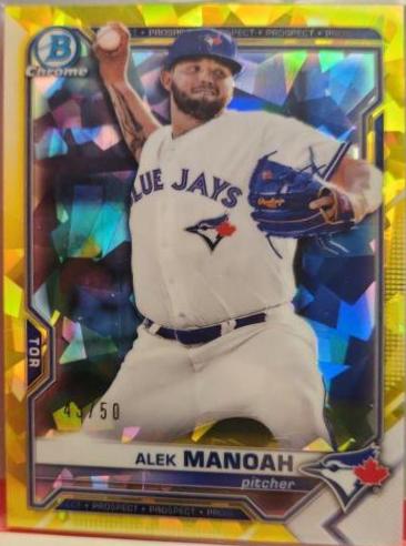 Alek Manoah [Yellow Refractor] #BCP-27