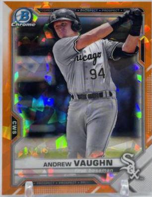 Andrew Vaughn [Orange Refractor] #BCP-88