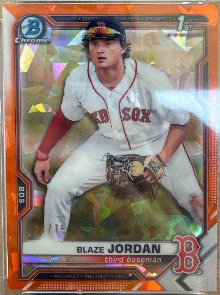 Blaze Jordan [Orange Refractor] #BCP-71