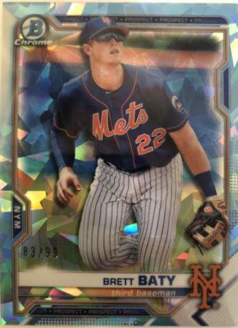 Brett Baty [Aqua Refractor] #BCP-67