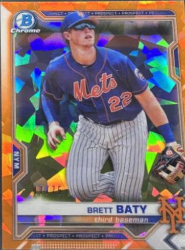 Brett Baty [Orange Refractor] #BCP-67