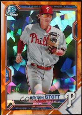 Bryson Stott [Orange Refractor] #BCP-17