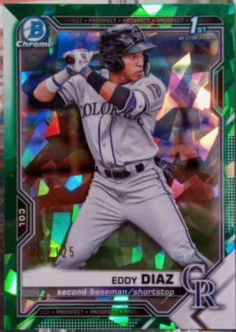 Eddy Diaz [Green Refractor] #BCP-33