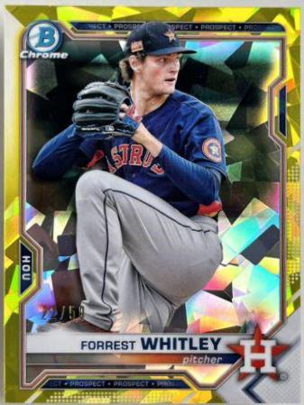 Forrest Whitley [Yellow Refractor] #BCP-9