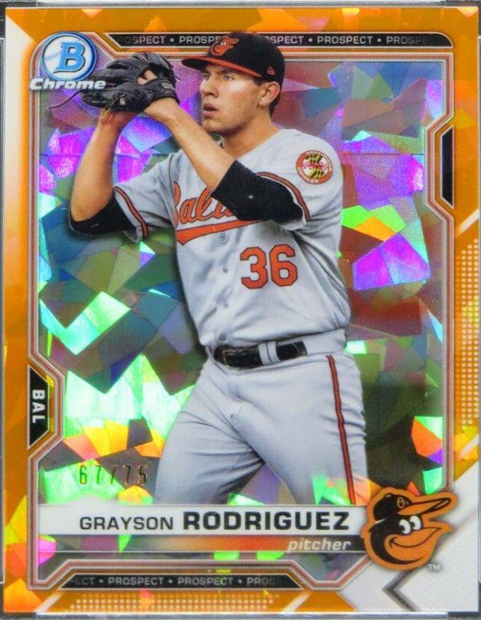 Grayson Rodriguez [Orange Refractor] #BCP-118