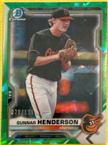 Gunnar Henderson [Green Refractor] #BCP-49