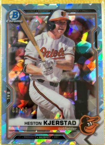 Heston Kjerstad [Aqua Refractor] #BCP-138
