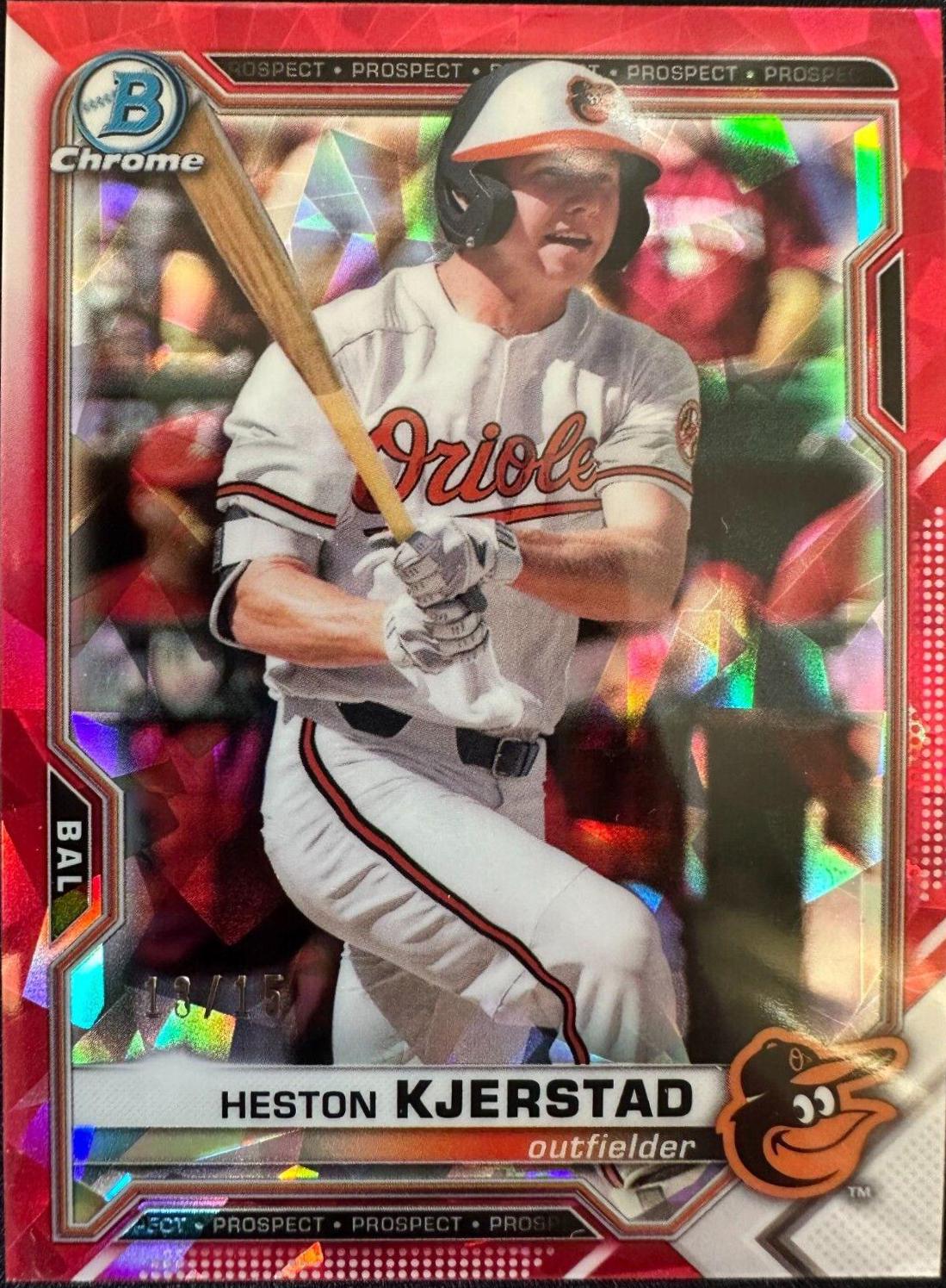 Heston Kjerstad [Red Refractor] #BCP-138