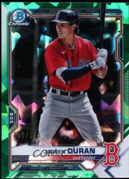 Jarren Duran [Green Refractor] #BCP-135