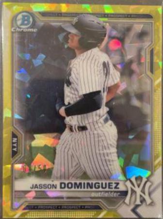 Jasson Dominguez [Yellow Refractor] #BCP-13