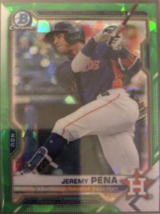 Jeremy Pena [Green Refractor] #BCP-11