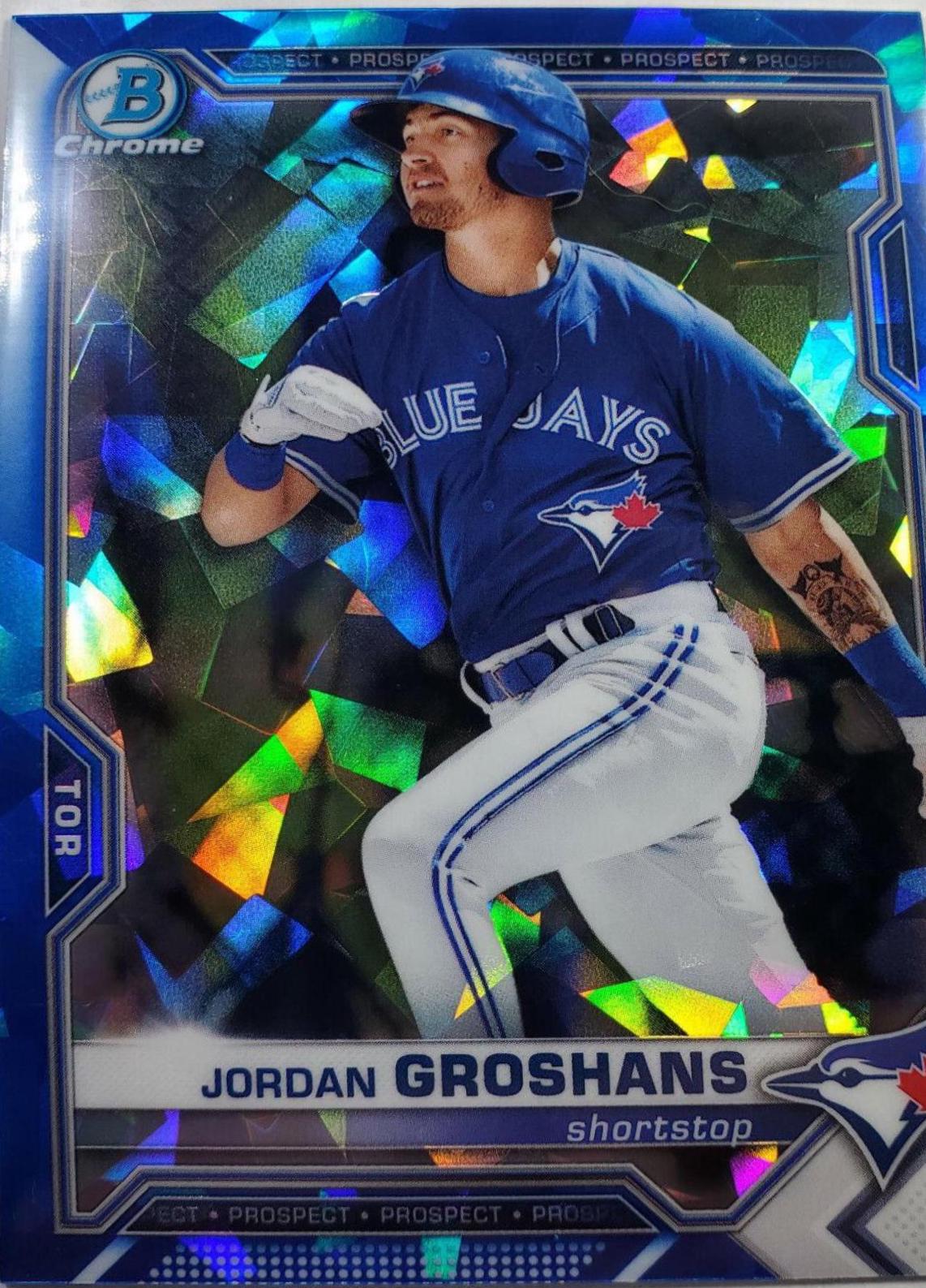 Jordan Groshans [Yellow Refractor] #BCP-70