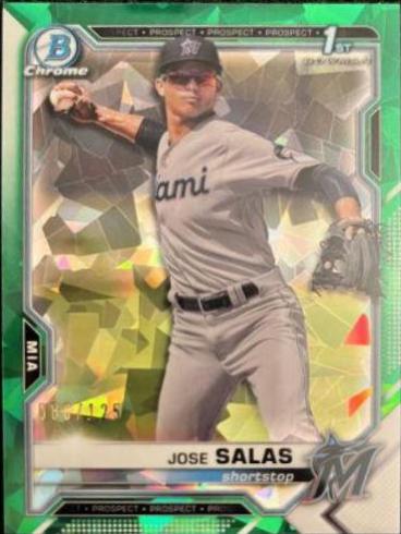Jose Salas [Green Refractor] #BCP-110