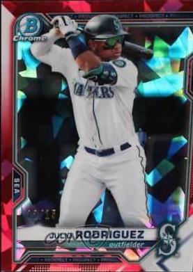Julio Rodriguez [Red Refractor] #BCP-86