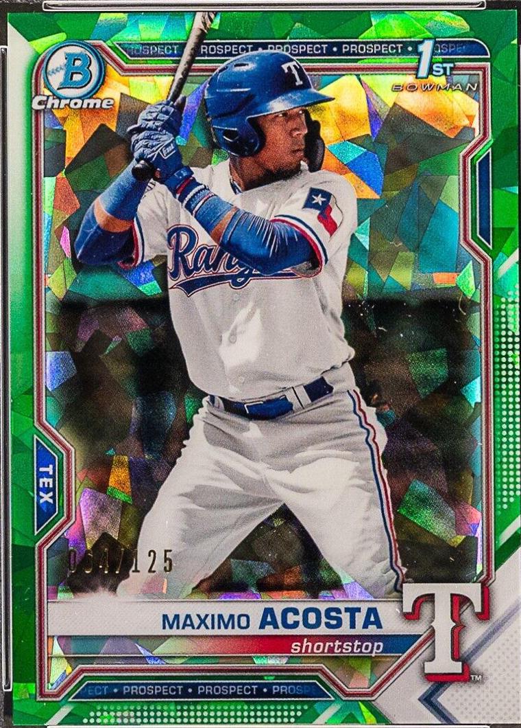 Maximo Acosta [Green Refractor] #BCP-7